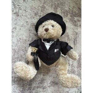 Wellington Bear Graduation Millennium 2000 Teddy Bear Tuxedo Top Hat Plush